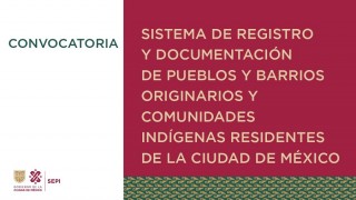 Sistema de Registro y Documentación de Pueblos y Barrios Originarios y Comunidades Indígenas Residentes de la Ciudad de México