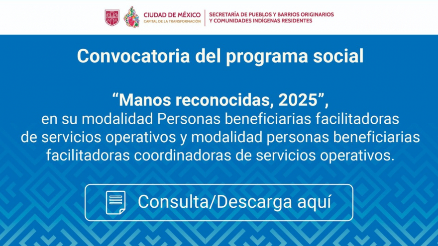 Convocatoria Manos reconocidas, 2025”, Personas facilitadoras y coordinadoras